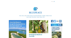 Desktop Screenshot of bluepeacemaldives.org